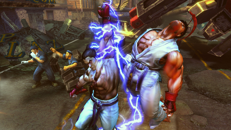 Illustration for article titled Street Fighter X Tekken Screens